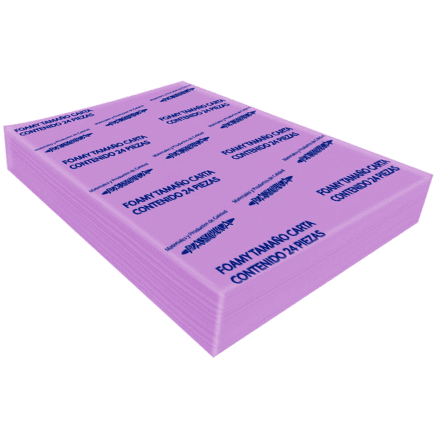 24 Pliegos lamina Foamy liso PASCUA fomi liso, goma eva para decoracion, manualidad tamaño carta