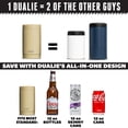 thumbnail image 2 of Enfriador Aislado para Latas DUALIE 3 en 1 Universal 355 mL Color Tan, 2 of 6