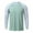Light Green, variant on JTieacloth Thin Tee Shirts Men Men's Fashion Color Blocked Long Sleeved Sports T Shirt Men's Breathable Sports Top