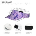 thumbnail image 3 of Balery Violet Gorra deportiva con visera ajustable para mujer y hombre (talla única), 3 of 7