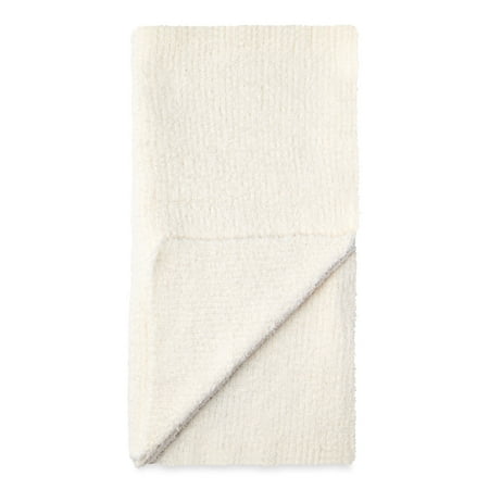 Parents Choice Cable Knit Baby Blanket, 30" x 40", Ivory