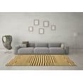 thumbnail image 3 of Ahgly Company Indoor Rectangle Abstract Brown Contemporary Area Rugs, 2' x 3', 3 of 4