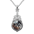 thumbnail image 1 of Lazy Dog Animal Sentimental Picture Pendant Jewelry Music Guitar Torque Hangtag, 1 of 3
