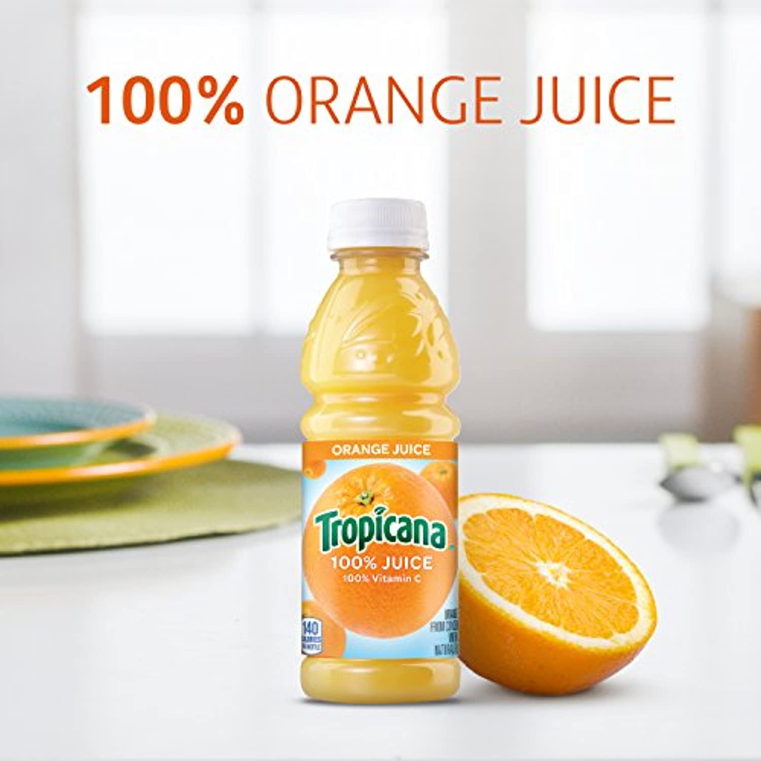 Tropicana Orange Juice, 10 Ounce (Pack Of 24) - 1
