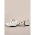 thumbnail image 4 of Women's Summer New Style Thick Heel Slip-proof Trendy Versatile Fairy Style Soft French High Heels, 4 of 5