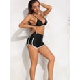 thumbnail image 5 of Alove Womens Boyleg Swim Shorts High Waisted Tummy Control Sporty Swim Bottoms, 5 of 6