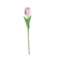 thumbnail image 2 of 6Pcs Tulips Artifical Flowers Real Touch Faux Tulip Stems PU Tulip Bouquet for Home Office Easter Spring Wreath Wedding Centerpiece Floral Arrangement Cemetery Table Decor, 2 of 6