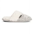 thumbnail image 2 of MUK LUKS Women's Frida Scuff Slippers - Grey/Ivory, S (5-6), 2 of 9