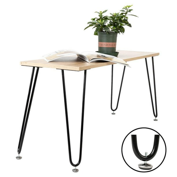 Mid century modern hairpin table deals legs