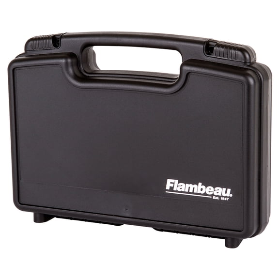 Flambeau 1411 Safe Shot Pistol Case 13.375" L x 7.25" W x 3" D Polymer Black