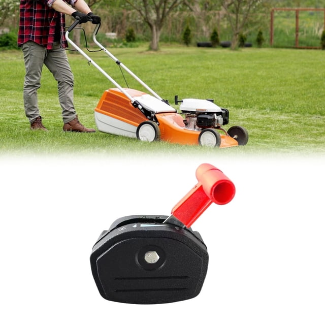 DYNWAVECA Lawn Mower Lever Handle, Control Switch Handle Assembly Accessories Universal Fitting Throttle Control for Garden Tools, Yard without Cable