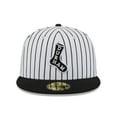 thumbnail image 2 of Men's-New Era  White Durham Bulls Theme Nights 59FIFTY Fitted Hat, 2 of 5