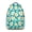 Greenish-blue-4, variant on Retro Vintage Shark Art Backpack - Ergonomic Design for Commuters, Waterproof Exterior, Front Zip Pocket for Easy Access