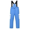 thumbnail image 6 of Otqutp Baby Sports Overalls Kids Girls Boys FashionStrap Ski Pants Thick Water Proof Snow Pants Snow Pants for Children Outdoor Thickening Pants(,6-7 Years), 6 of 9