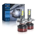 thumbnail image 2 of A3 LED Ampoules 10-32V 60W 6000LM 6000K Haute Luminosité Phare Conversion Kit IP68Pack de 2, 2 of 9