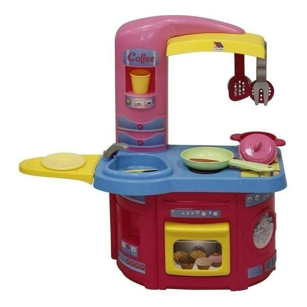 Cocina para Niños Juguete Prinsel First Chef Accesorios Rosa