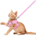thumbnail image 2 of LAICAIW Dog Harness and Leash Set, No-Pull Breathable Soft Mesh Puppy Vest Harness Reflective Adjustable Pet Harnesses for Small Medium Dogs and Cats-Outdoor Easy Control for Walking (XS (chest 10.2, 2 of 7