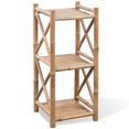 thumbnail image 1 of 3-Tier Square Bamboo Shelf, 1 of 4