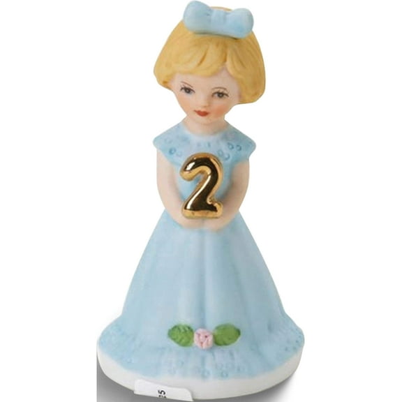 Fashion Blonde Age 2 Porcelain Figurine (2.2 X 2.2) Made In China gl629