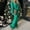 Green, variant on Women Fashion Solid Feather Pajamas Two Sets Of Imitation Silk Home Wear Wear Casual Wear Pants Suits for Women Suits for Women Woman Suites Dressy Pant Suits for A Wedding Petite Dressy Pant Suits