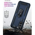 thumbnail image 4 of for Galaxy S22 Plus Case,Samsung Galaxy S22 Plus Case,[Military Grade] 16ft. Drop Tested Cover with Magnetic Kickstand Car Mount Protective Case for S22 Plus, Blue, 4 of 11