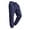 Navy #1, variant on Dresfit Mens Linen Pants Baggy Drawsring Sweatpants Elastic Waist Relax Fit Yoga Joggers Loose Big and Tall Cuffed Beach Trousers with Pockets 3XL