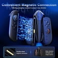 thumbnail image 4 of Station de Recharge 4-en-1 Joy-Cons pour Nintendo Switch 2 avec Éclairage RVB et Câble USB Type-C, 4 of 9