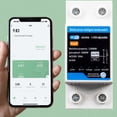 thumbnail image 4 of Amdohai Tuya WiFi Intelligent Automatic Reclosing Protector LCD Display Multifunctional Current Voltage Monitoring Power Meter Protections Values Settable Mobilephone APP Control with Prepayment and, 4 of 8