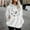 White Sweatshirt for Winter, variant on Women's Hoodie Drawstring Sweatshirts Letter Printed Double Sided Fleece Sweatshirts Long Sleeve Winter Warm Pullover with Pocket Green S