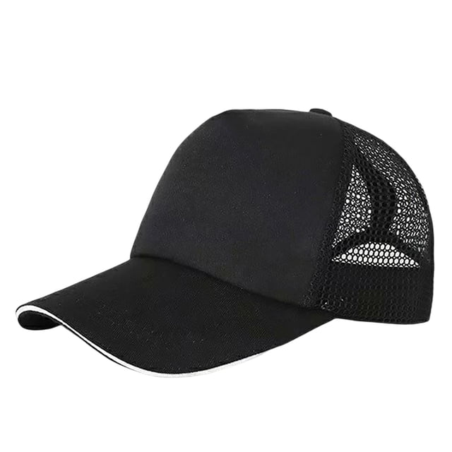 Harpily Children's Solid Color Net Cap Student's Baseball Cap Sun Visor Cap Peaked Cap