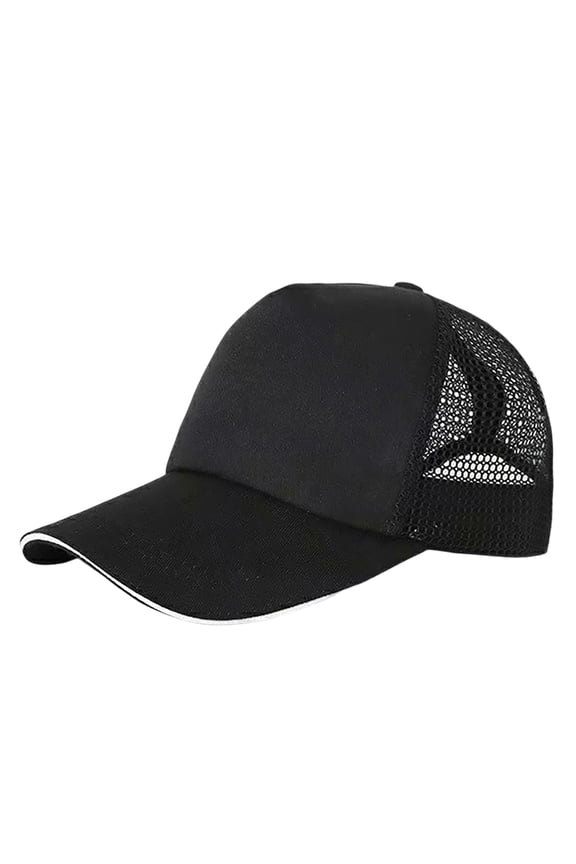 Golf Hat Children Solid Color Net Cap Student Baseball Sun Visor Peaked CapHat