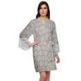 thumbnail image 1 of Moomaya Bride Getting Ready Shirt Cotton Short Robes For Women Bath Robe Girls, 1 of 6