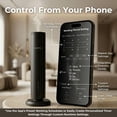 thumbnail image 3 of Scentia Max Black Wireless Waterless Hotel Scent Diffuser | Includes Discovery kit 20ml | App Controlled, Cordless | Home, Office, Spa, Aromatherapy | Covers 1500 Sq Ft | 72 Hrs in 1 Charging, 3 of 8