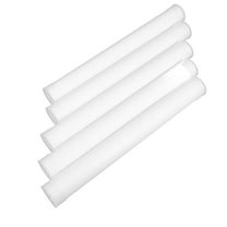 Nicehomfit Document Shipping Tube Poster Container White Plastic 5Pack