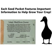 Set of 43 Assorted Vegetable & Herb Seeds - Create a Deluxe Garden All Seeds are Heirloom - 100% Non-GMO - Heirloom