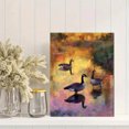 thumbnail image 2 of Qisvanset 12x16 Inch Vintage Farmer Holding Flowers Canvas Print Wall Art, 2 of 5