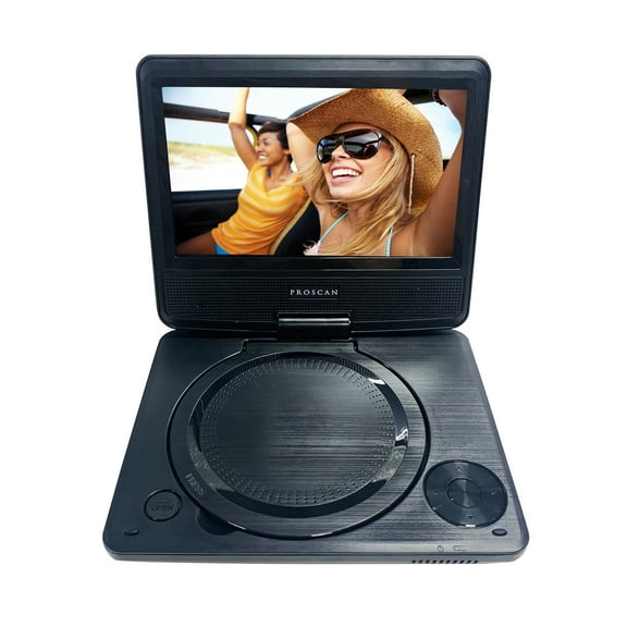 Proscan Elite 7-inch Portable DVD Player Model PEDVD7060 with 800 x 480 Resolution in Black