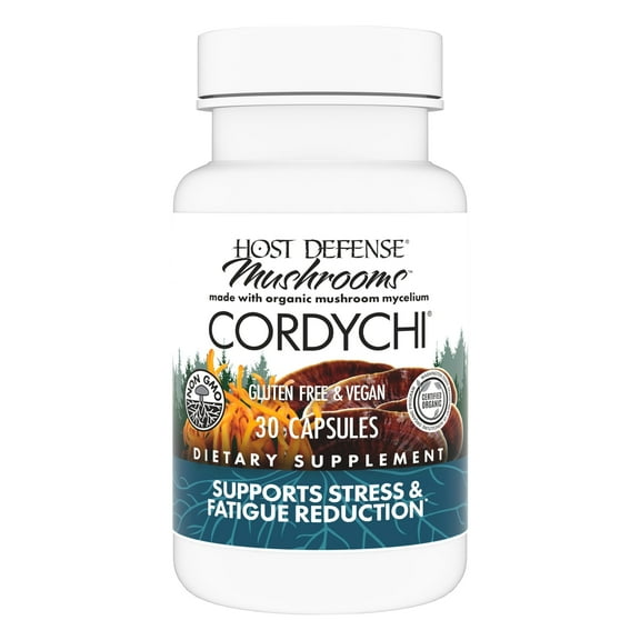 Host Defense CordyChi Capsules - 30 Capsules (15 Servings)