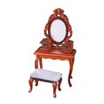 thumbnail image 4 of BELOVING 1:12 Vanity with Stool Mini Furniture for Furnishings Gift Life Scene Layout, 4 of 10