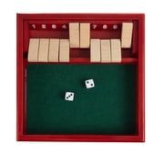 Trademark Games Shut the Box - Easy to Learn Math Game for All Ages