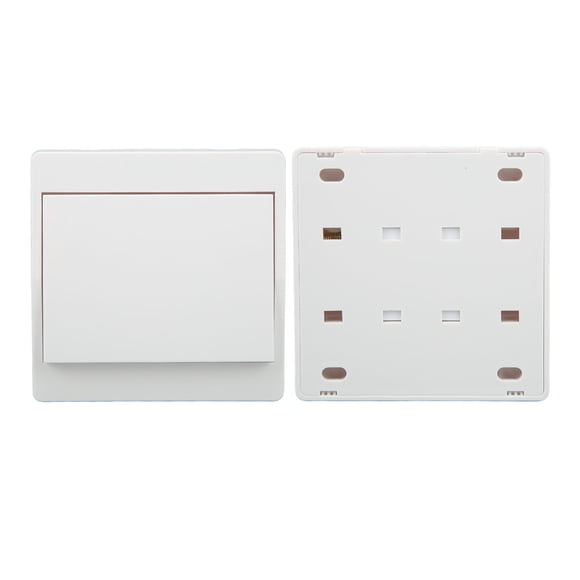Interruptor De Luz Inalámbrico Inalámbrico 86 433MHz Control Remoto Autoalimentado Interruptor De Pared Sin Batería