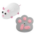 thumbnail image 3 of Juguete interactivo para gatos, ratones de peluche con control remoto, juguetes para mascotas, con rueda para correr, juguetes para gatos y rat Blanco Yinane Juguetes para gatos, 3 of 8