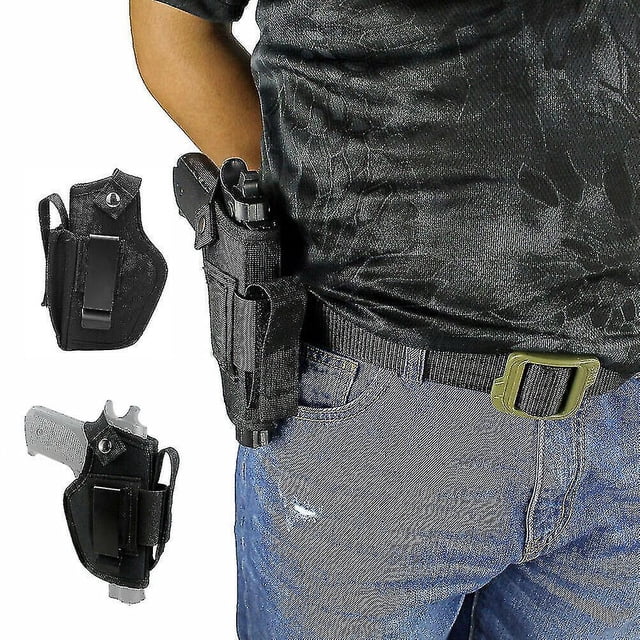 Funda universal para pistola táctica, cinturón de cintura para revista, soporte para pistola de mano para exteriores, 11 kaili Sencillez