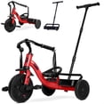thumbnail image 1 of Triciclo Ride-On Toy RIDYEE 2 en 1 para niños pequeños, rojo, 1 of 7