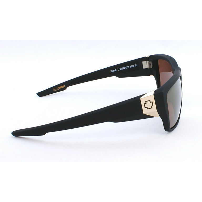 Spy Dirty Mo 2 Sunglasses 25th Anniv 6700000000016 - Mt Black  Gold/Bronze/Gd Mir