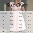 thumbnail image 4 of JoveMarine Womens Dresses V-Neck Pleated Ruffle - Sleeves Loose Blouson Vest Skirt with Flutter Sleeves for Summer Casual Days,White XL, 4 of 6