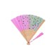 thumbnail image 5 of Ventilador plegable de seda Flores de cerezo japonés Fan de la mano Adornos de la decoración del hogar Fiesta de bodas Accesorios de baile, 5 of 7