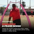 thumbnail image 6 of PowerNet Portable Softball & Baseball Batting Practice Pitching Screen, 7-FT I-Frame or A-Frame Pitching Net, 6 of 13