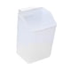 thumbnail image 4 of Organizador de gabinete sin taladrar Caja organizadora colgante sobre la puerta del gabinete blanco esmerilado, 4 of 9