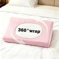 thumbnail image 4 of Disposable Travel Pillow Case Pack of 2 20x33 Inch Non-Woven Soft Breathable Hygienic Pillow Covers for Hotel Travel Camping Clean Sleep by PALIFEUR, 4 of 5
